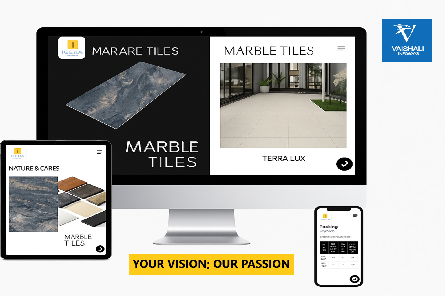 Tiles Website development in morbi rajkot india